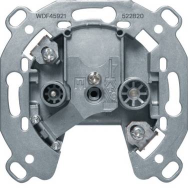 Hager Antennen-Steckdose WDF45921