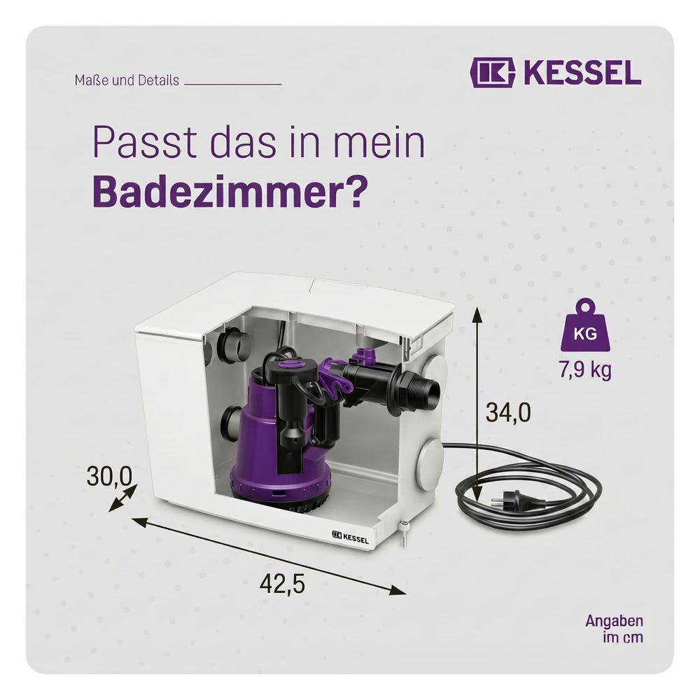 Kessel Hebeanlage Minilift S KTP 300, 2-polig, S1, mechanisch-2