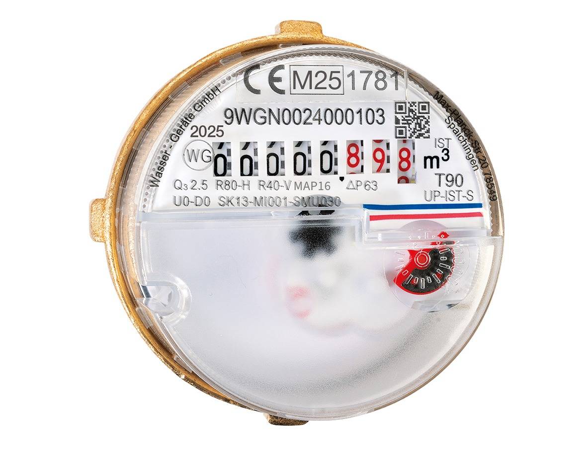 Wasserzähler Messkapsel Deltamess M60x2 MID Q3 2,5 Qn 1,5 inklusive Eichung-0