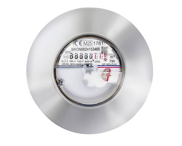 Wasserzähler Messkapsel Unimeter ECO M66x1,25 MID Q3 2,5 Qn 1,5, inkl. Eichung, Trockenläufer, Bauhöhe 69 mm