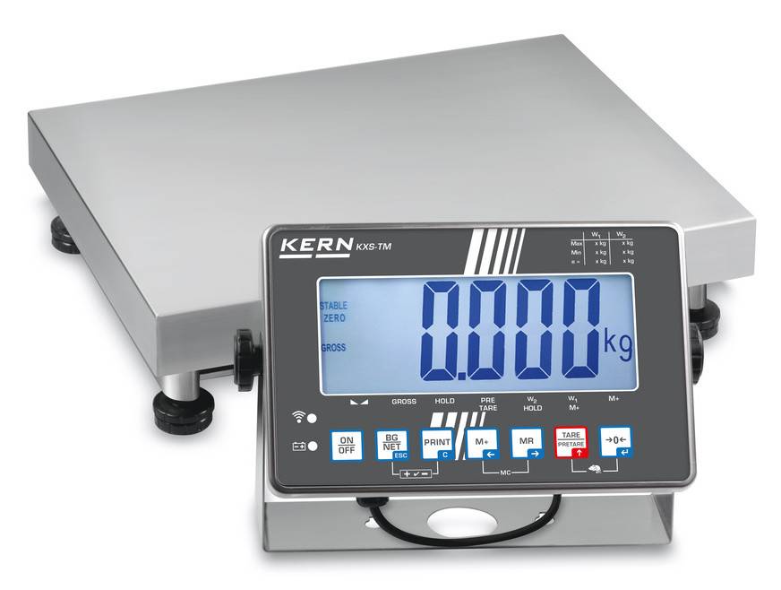 Edelstahl-Plattformwaage [Kern SXS 10K-3L]-0