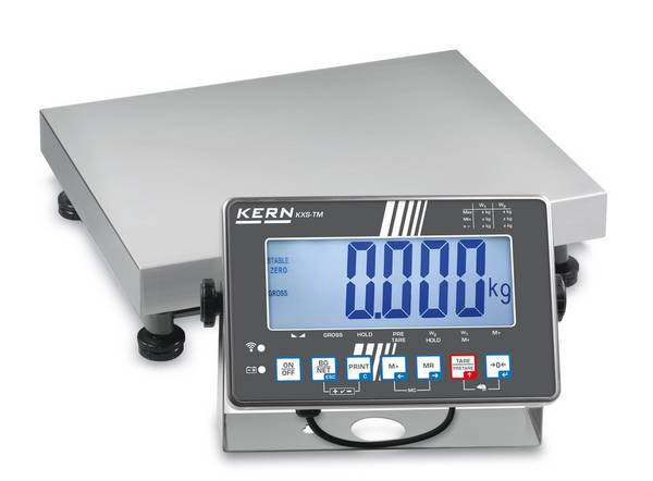 Plattformwaage IXS 60K-3 Wägebereich max. 60 kg Ablesbarkeit 2 g netzbetrieben