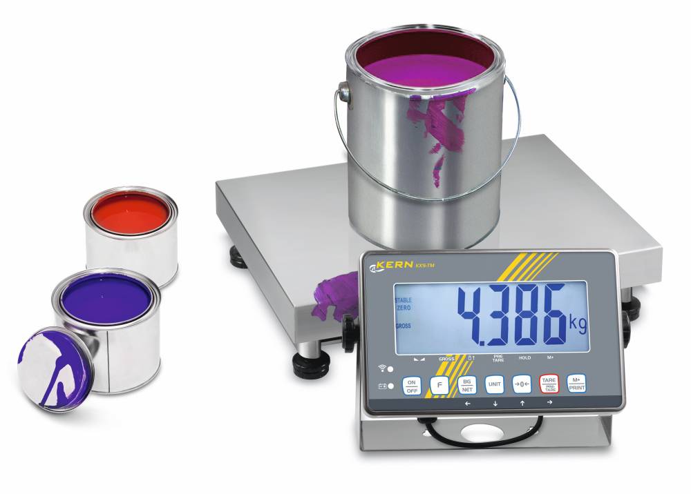 Plattformwaage IXS 60K-3 Wägebereich max. 60 kg Ablesbarkeit 2 g netzbetrieben-4