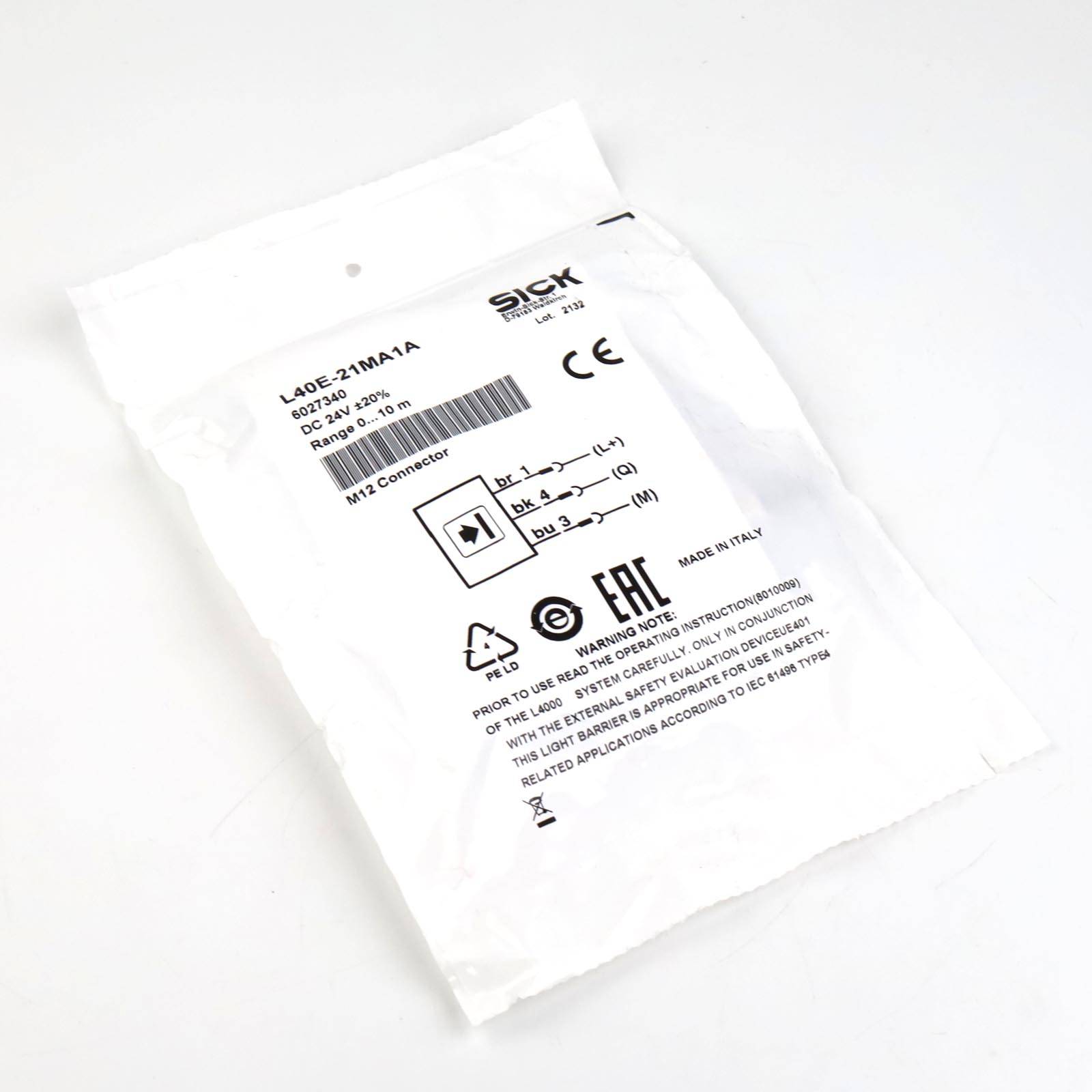 SICK Sicherheitslichtschranke L40E-21MA1A 6027340 OVP-0