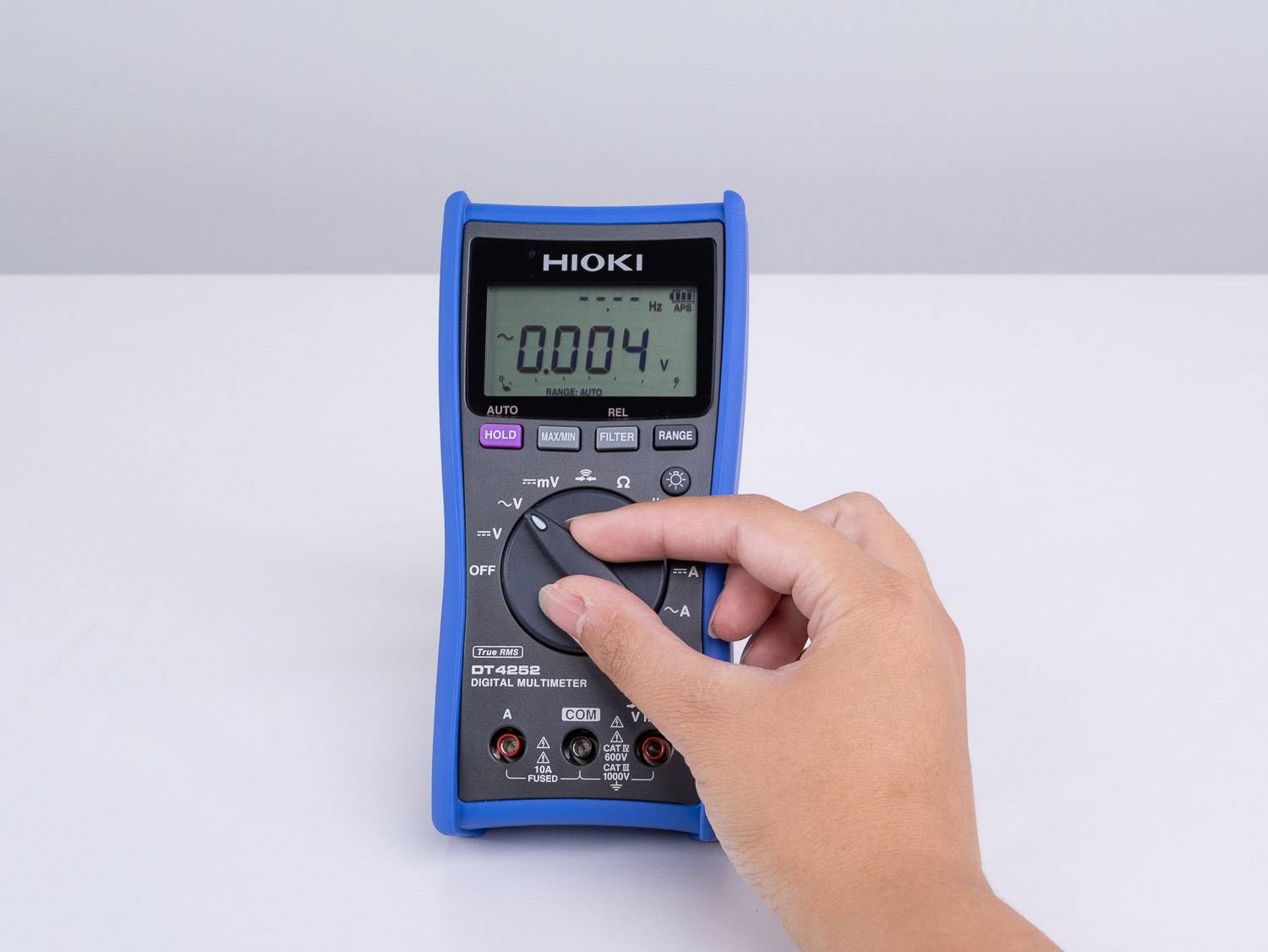 DT4252 - Digitalmultimeter für kleine DC-Spannungen, direkter AC/DC-Stromeingang-4