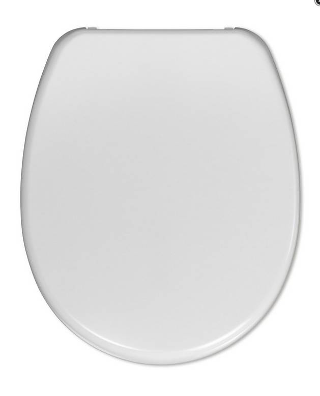 HAMBERGER SANITARY Haro O200 WC-Sitz Duroplast, Edelstahlscharnier, Softclose, weiß-1
