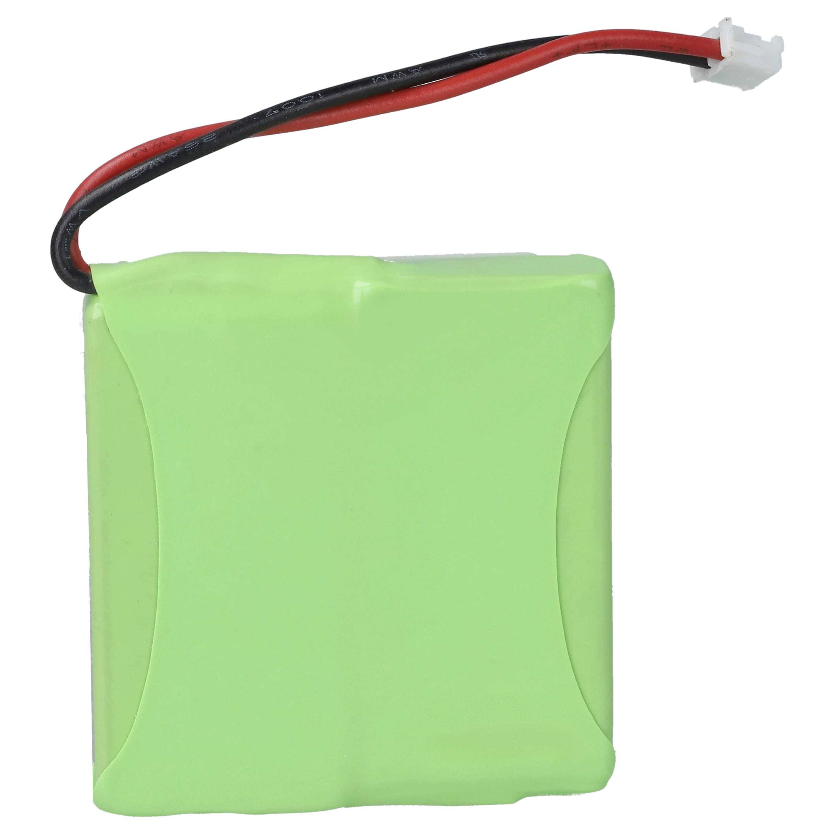 vhbw Akku kompatibel mit Xenios ICB010 | ACB015, ACB010, ICB015 schnurlos Festnetz Telefon (600 mAh, 2,4 V, NiMH)-2
