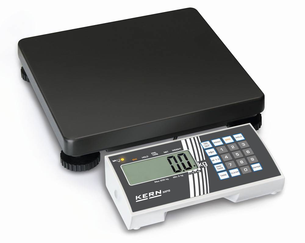 Professionelle Personenwaage mit BMI-Funktion [Kern MPS 200K100M]-0