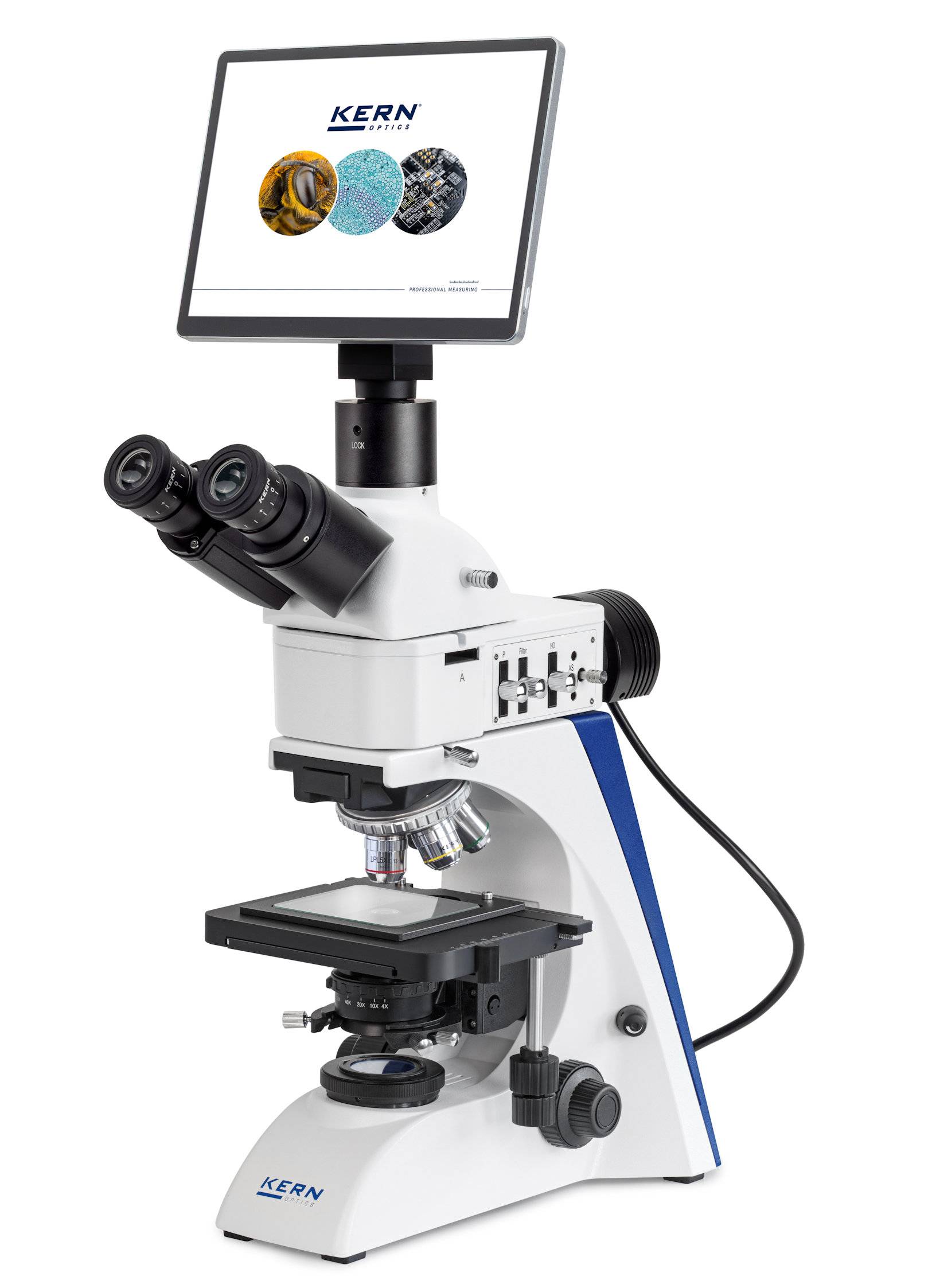 Digitales metallurgisches Mikroskop inkl. Tablet [Kern OKO 178T251]-0