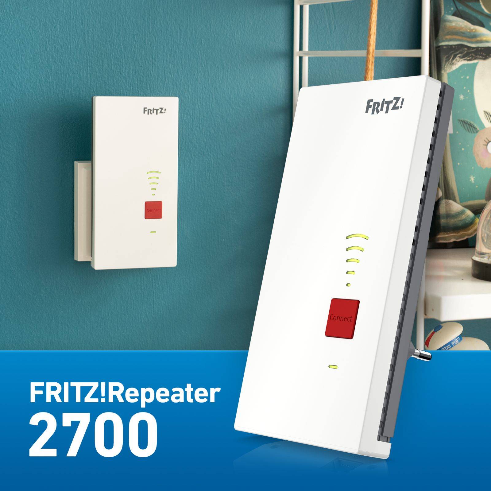 FRITZ!Mesh Set 2700 3-Pack Multimedia-Technik Wireless Router-2