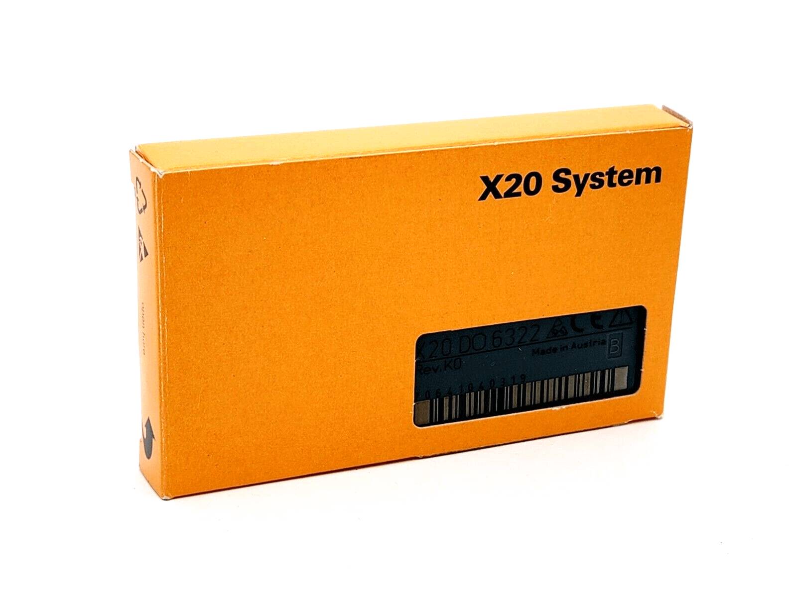 B&R - X20DO6322 - X20 6x digital outputs 24 VDC for 1- or 2-wire connections 0.5 A source-0