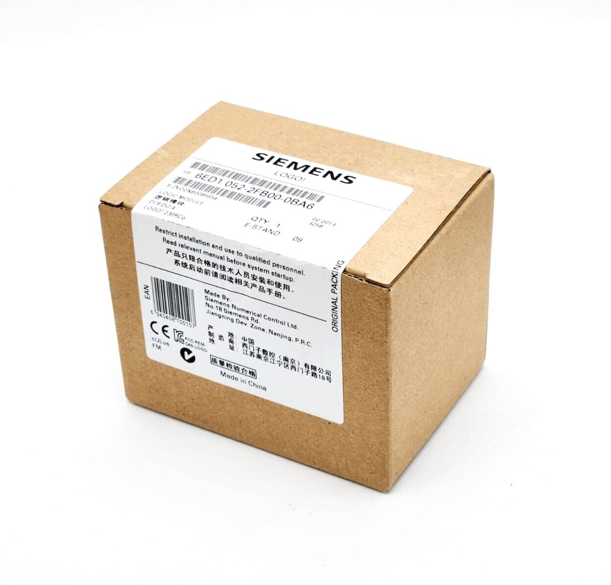 Siemens 6ED1052-2FB00-0BA6 LOGO! 230RCO Logikmodul SV/E/A: 230V/230V