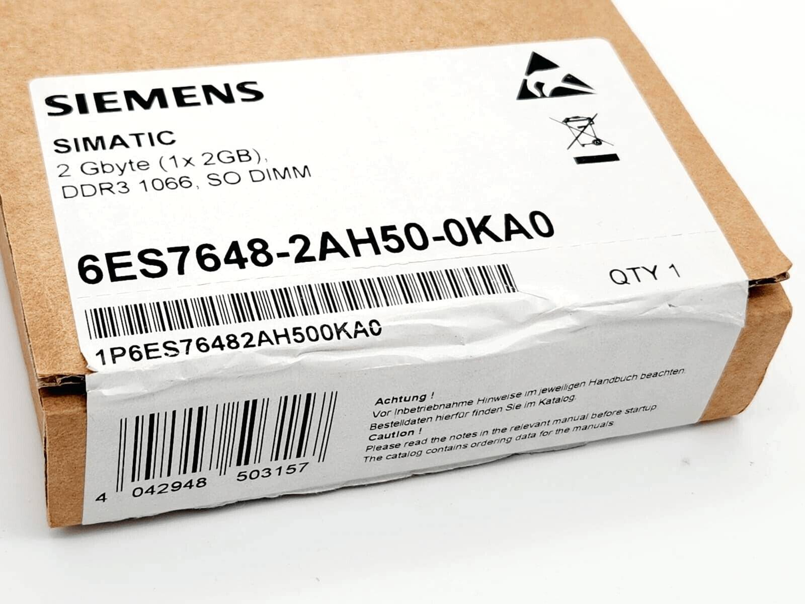 Siemens 6ES7648-2AH50-OKA0 SIMATIC PC Speichererweiterung 2Gbyte-1