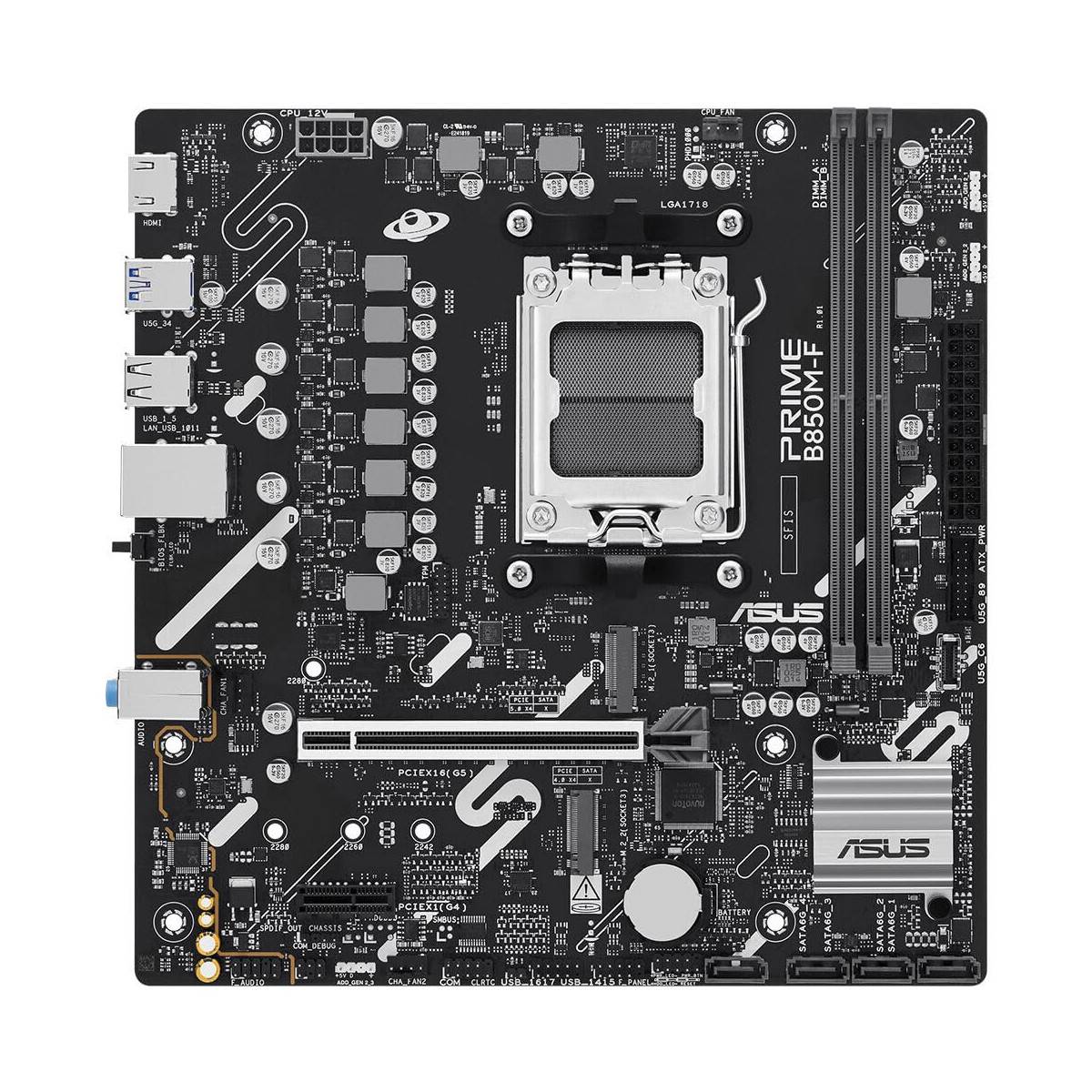 ASUS Prime B850M-F 90MB1N90-M0EAY0 - Mainboard - AMD Sockel AM5 (Ryzen Zen4)-3