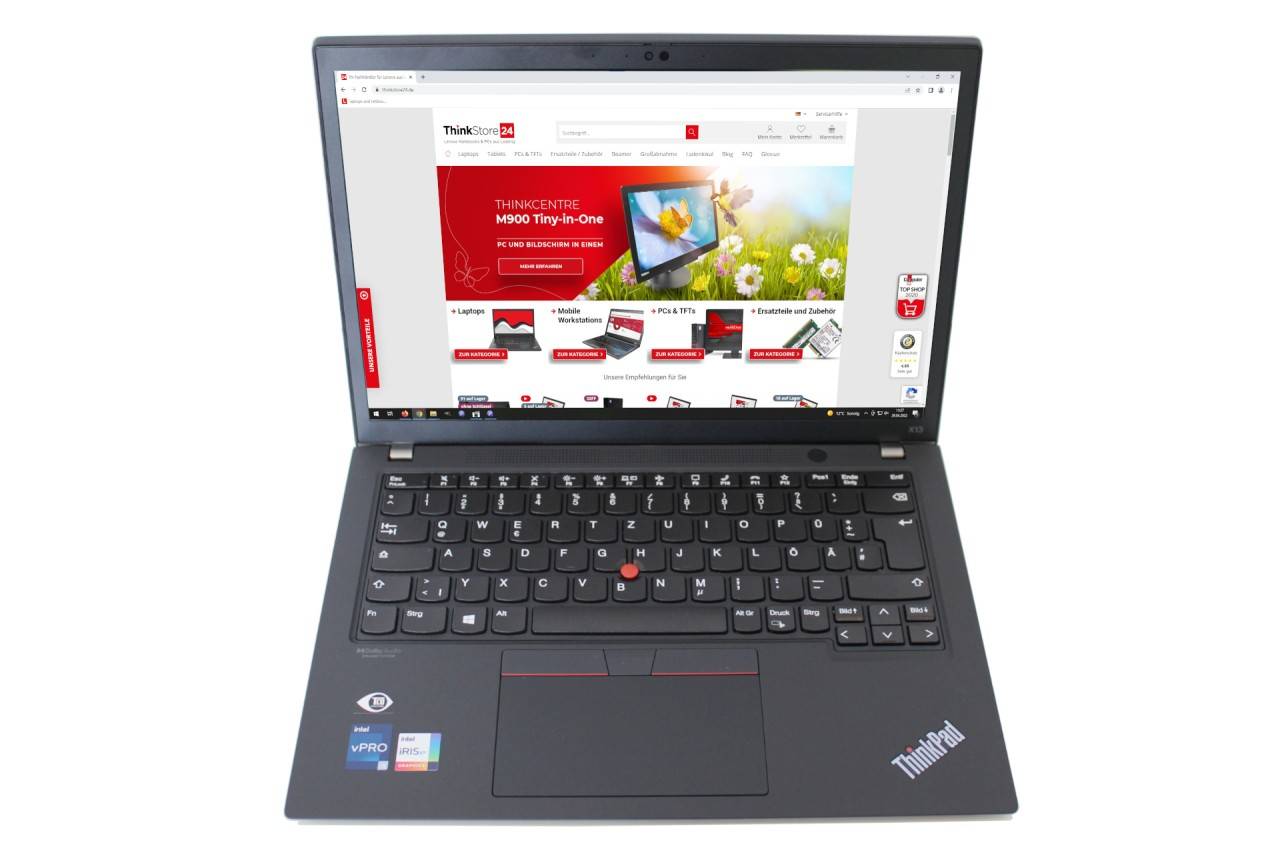 Lenovo ThinkPad X13 Gen 3 i5-1235U 16GB RAM 256GB SSD WUXGA IPS IR DE-Tastatur LTE A-3