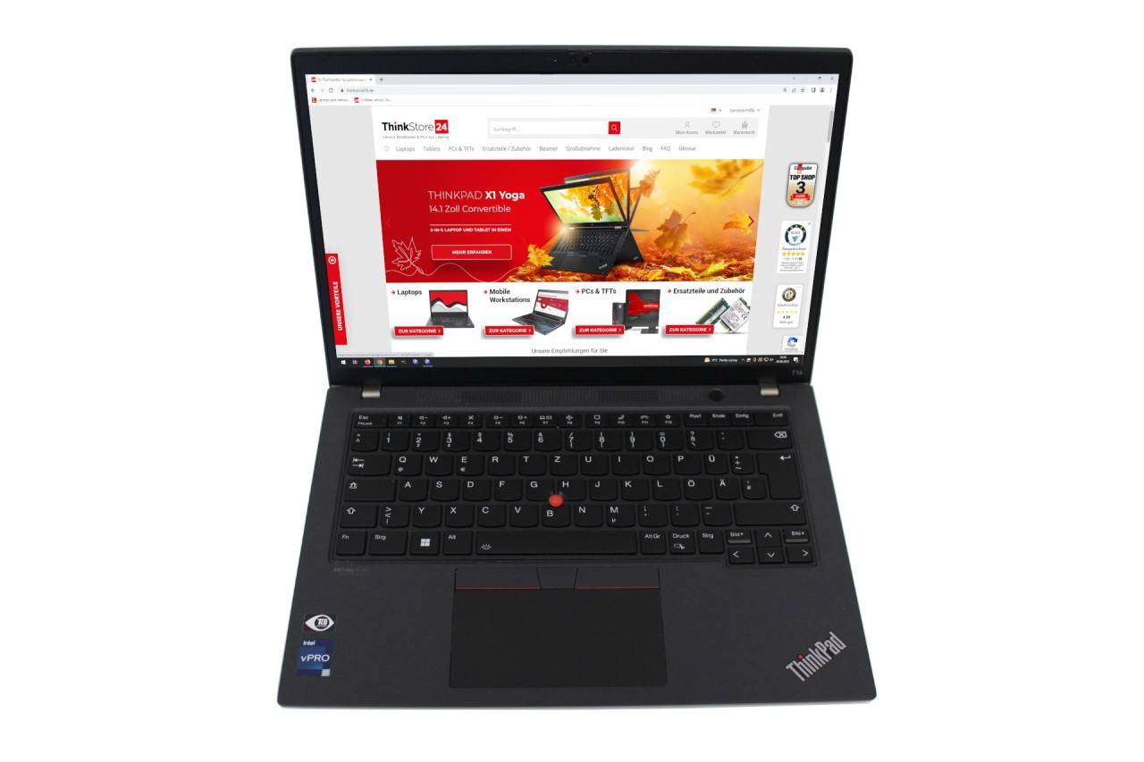 A+ Ware Lenovo ThinkPad T14 Gen 4 i7-1365U 32GB RAM 256GB SSD WUXGA IPS IR-Cam DE-Tastatur-4
