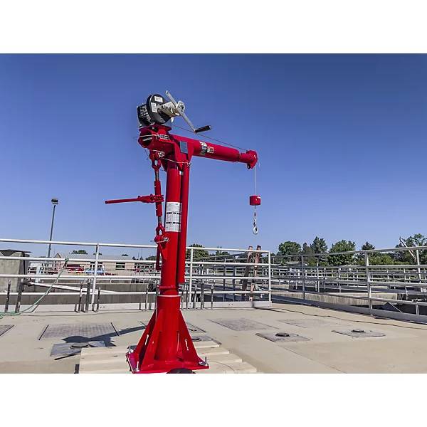 Davit-Kran tragbar Hubhöhe max. 2159 mm Tragfähigkeit 540 kg. Thern Europe BV 86833249-1
