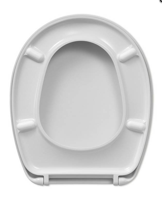 HAMBERGER SANITARY Haro O200 WC-Sitz Duroplast, Edelstahlscharnier, Softclose, weiß-2