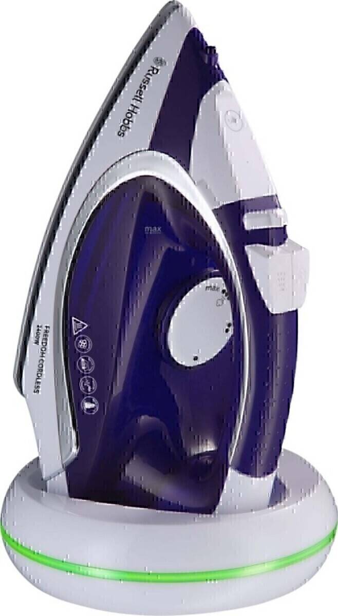 Russell Hobbs Supreme Steam 23300-56 - Dampfbügeleisen mit automatischer Abschaltung - schnurlos - Grundplatte: Keramik-1