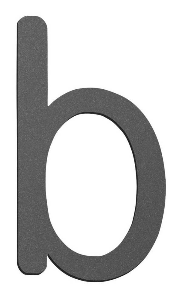 CMD Creativ Hausnummer b Klein HN-b anthrazit