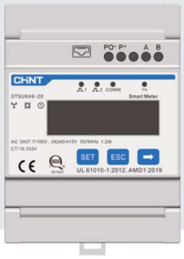 Sungrow 3-Phasen Meter DTSU666-20 3ph f.CT