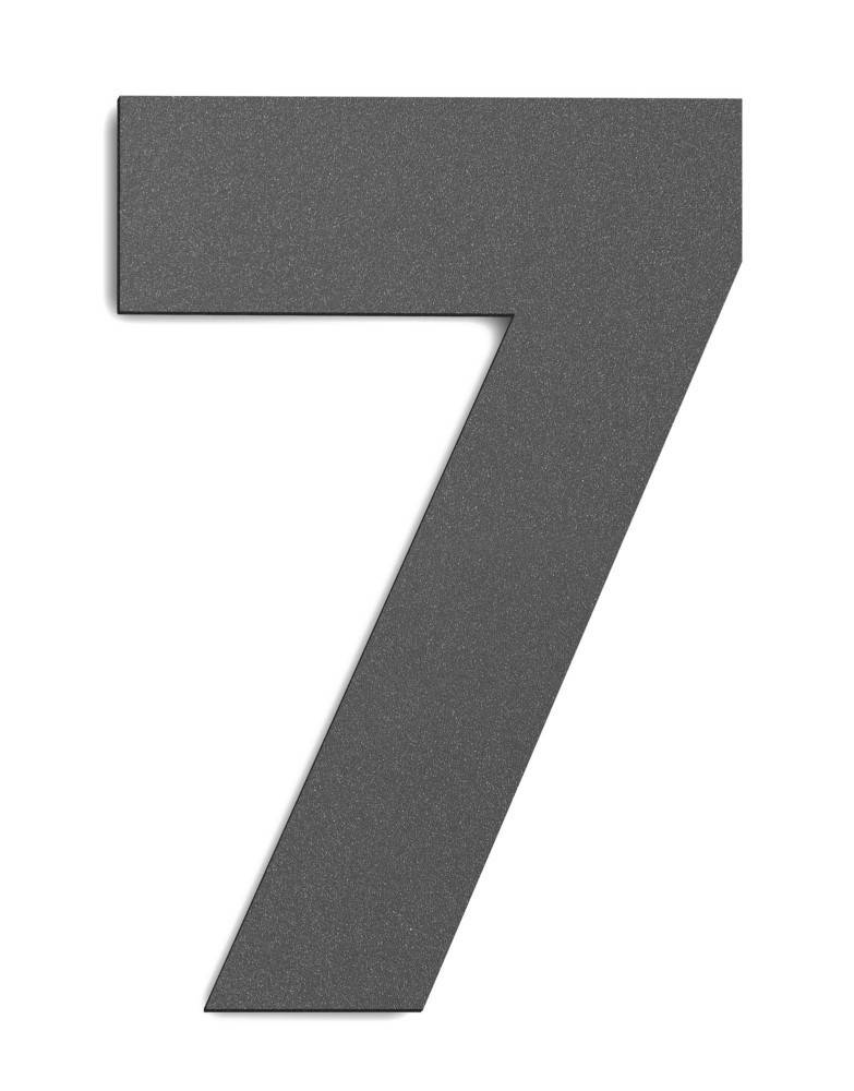 CMD Creativ Hausnummer 7 Groß GHN-7 anthrazit