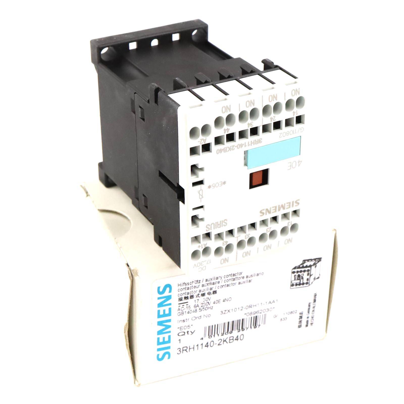 Siemens Hilfsschütz 3RH1140-2KB40 OVP-0