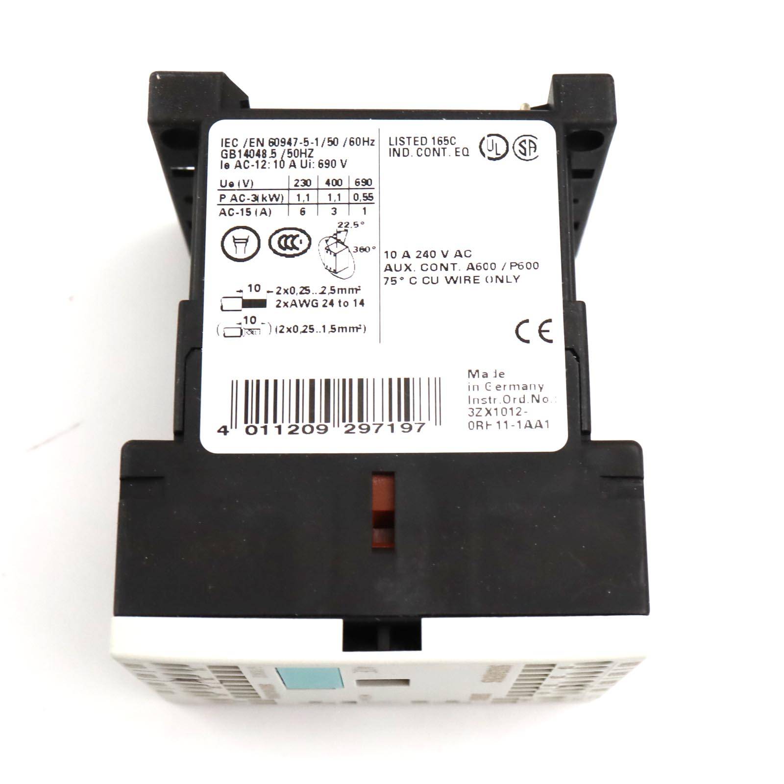Siemens Hilfsschütz 3RH1140-2KB40 OVP-1