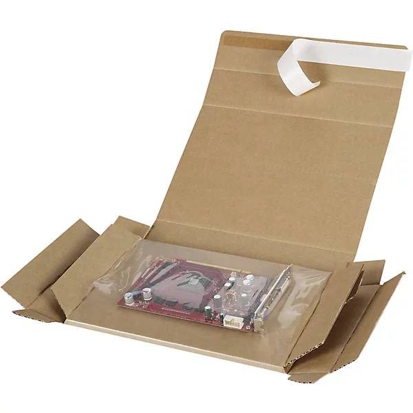 Easysnap Light Fixierverpackung mit Selbstklebeverschluss VE 50 Stk Innenmaße 120 x 100 x 20 mm. Emba-Protec-0