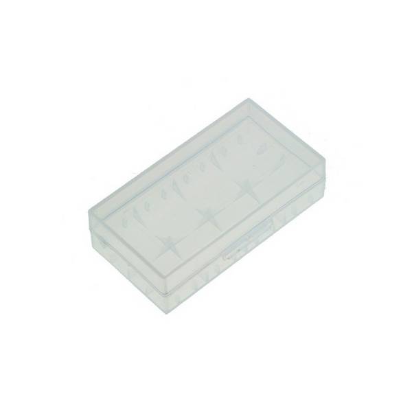 Transportbox für 2x 18650 Akkus / Batterien