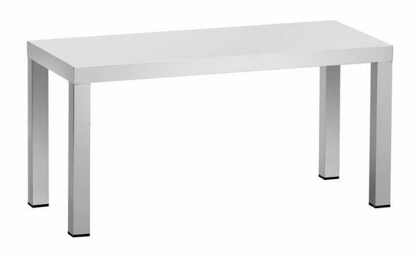 A&S Gastro Edelstahl Aufsatzboard 1-Etage | Bautiefe 300 mm | AISI 304
