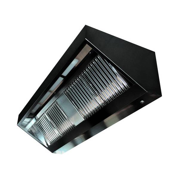 InoxAir Wandhaube, 4.000 x 1.200 x 450mm