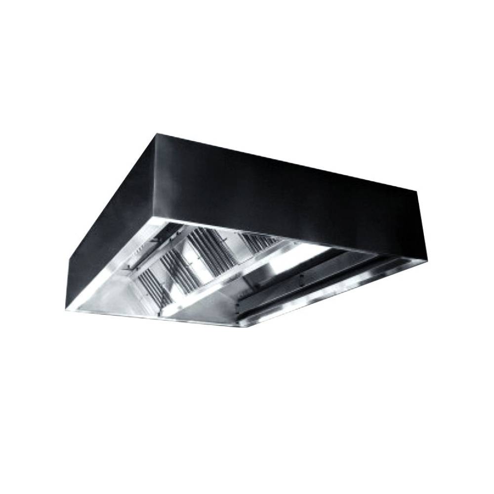 InoxAir Induktions-Deckenhaube, 3.400 x 2.000 x 500mm-0