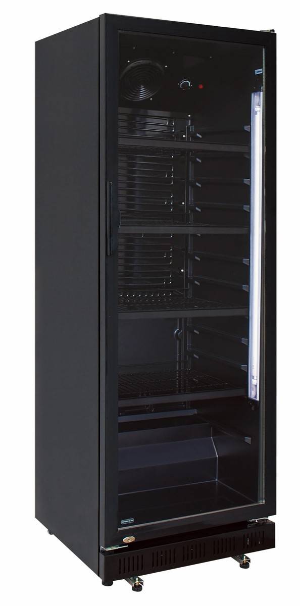 A&S Polarny Flaschenkühlschrank 360 L 620x635x1732 mm, schwarz-0