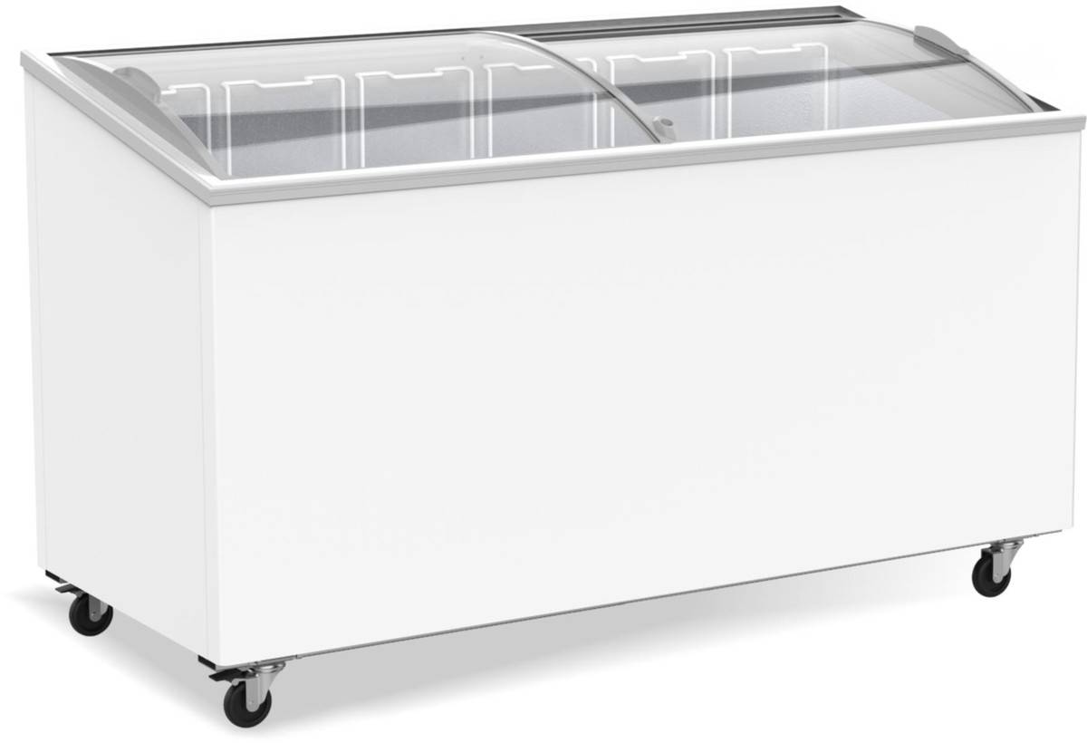 Polarny Tiefkühltruhe mit Glasschiebedeckeln | 461 Liter | 6 Körbe-0