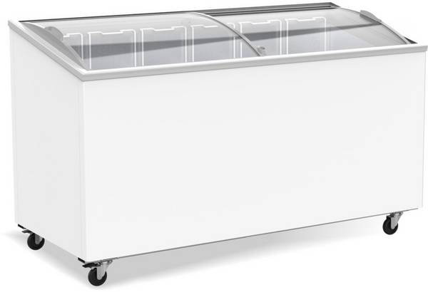 Polarny Tiefkühltruhe mit Glasschiebedeckeln | 461 Liter | 6 Körbe