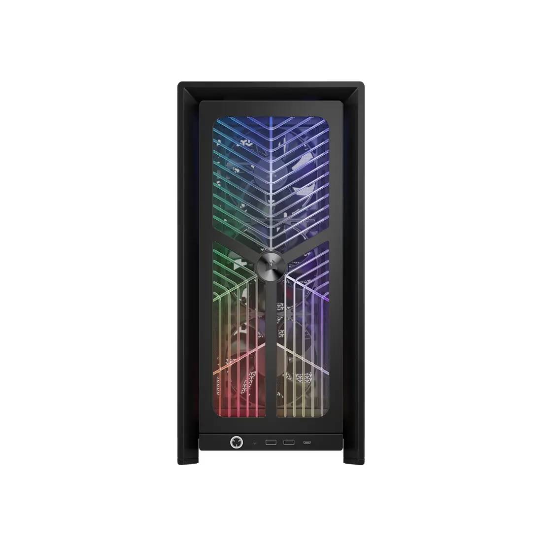 CORSAIR Geh Midi FRAME 4000X RS Mid-Tower, Black Multimedia-Technik Gehäuse-2