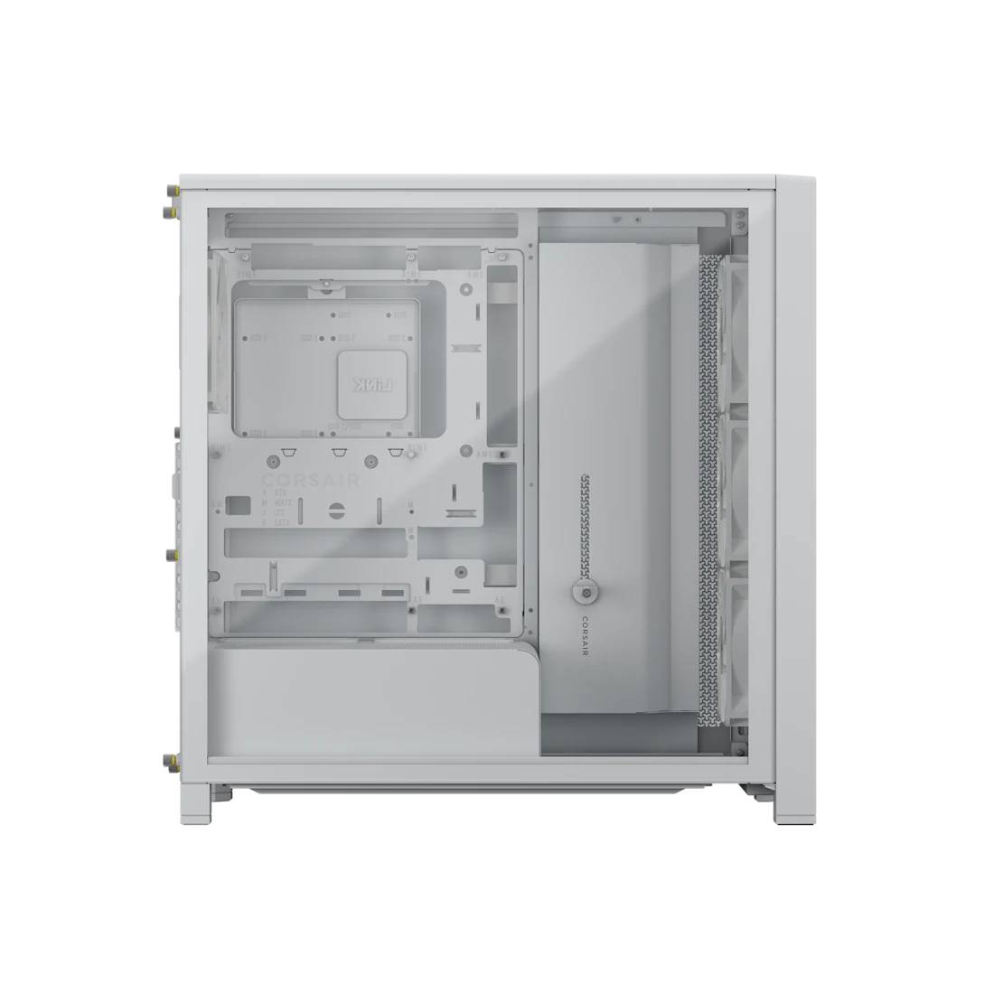 CORSAIR Geh Midi FRAME 4000D RS Wood Mid-Tower, White/Oak Multimedia-Technik Gehäuse-2
