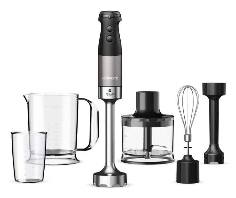 Kenwood Triblade XL Pro, Pürierstab, 1200 W, Grau, Schwarz, Silber-0