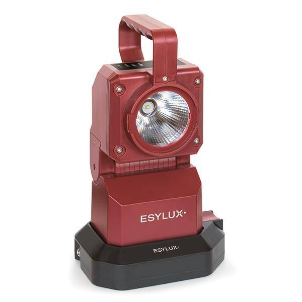 Esylux SLP-2 Handscheinwerfer EN10050015 LED 4h/8h IP54 m. Notlicht+Ladegerät Techn.Licht/Wohnraum