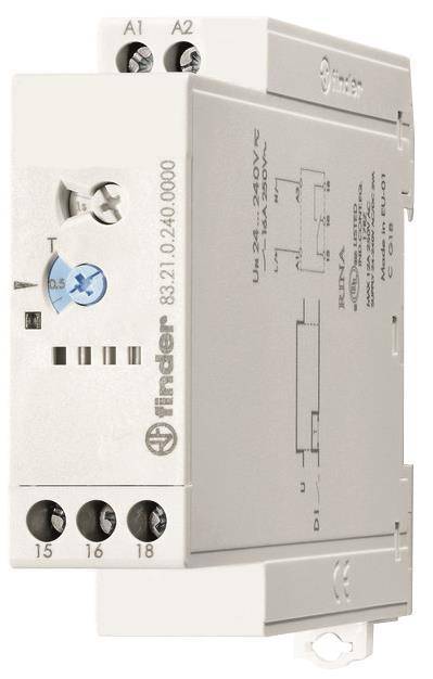 Finder Zeitrelais 83.21.0.240.0000 1W 16A 24-240VAC/DC Industriematerial Ind-Schaltgeraete-0
