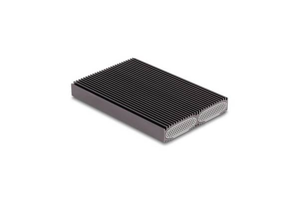 Delock Speichergehäuse - external, dual combo, toolfree - M.2 - M.2 Card (PCIe NVMe & SATA)