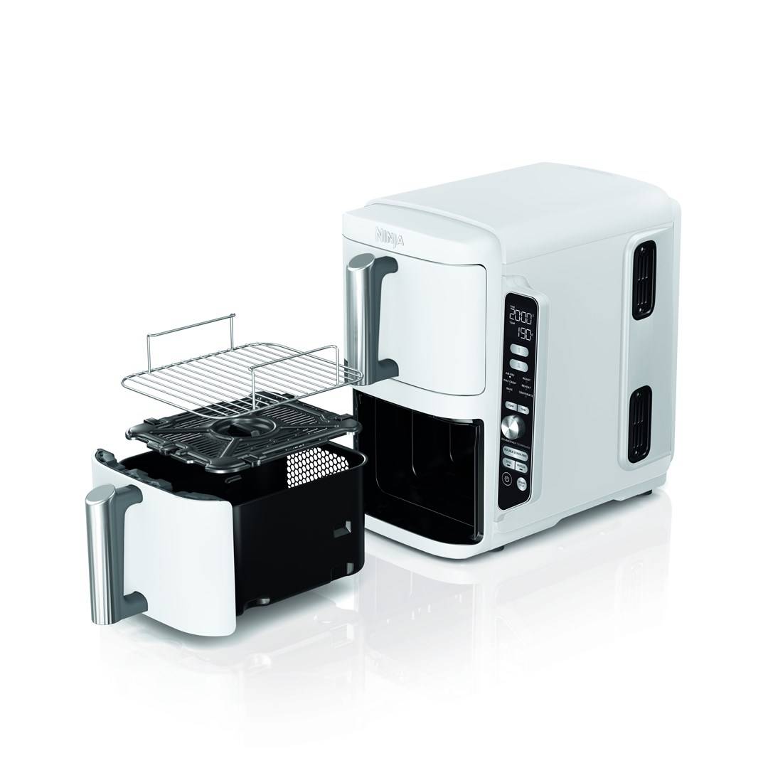 Ninja Double Stack XL 2-Ebenen Heißluftfritteuse 9,5 L - SL400EUWH-3