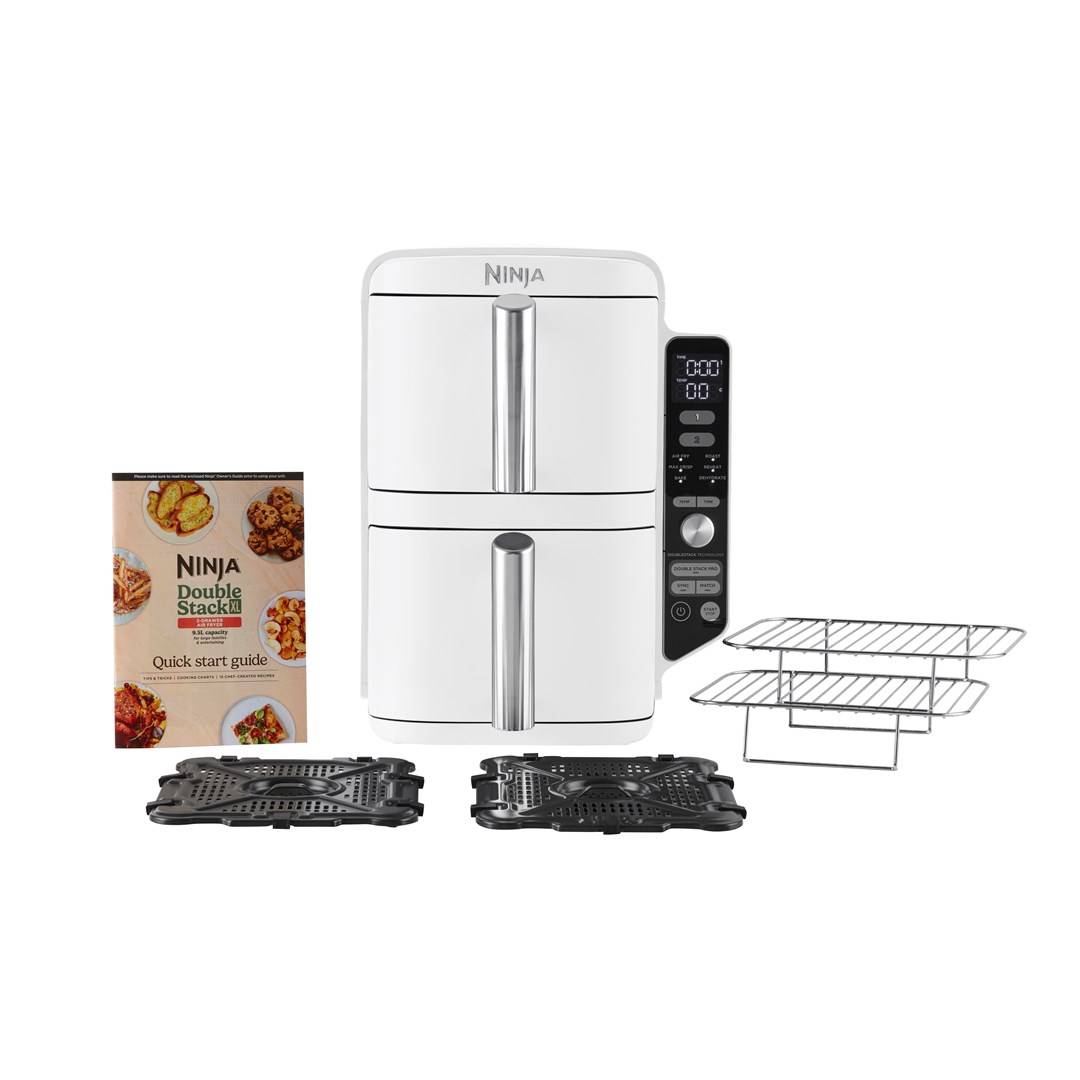 Ninja Double Stack XL 2-Ebenen Heißluftfritteuse 9,5 L - SL400EUWH-4