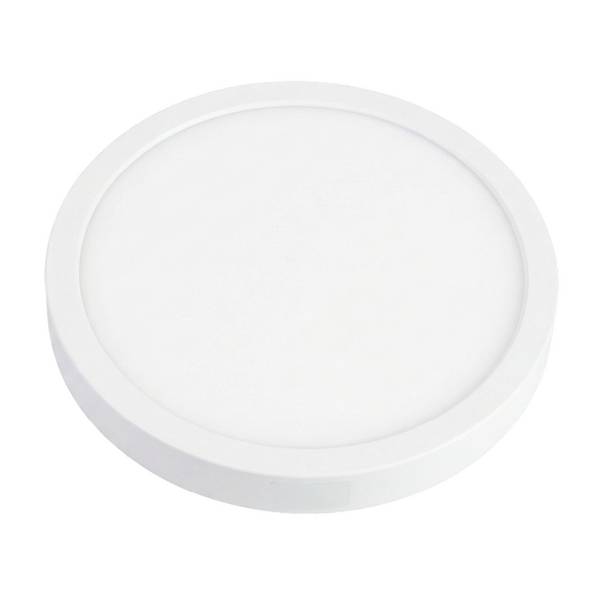 ENOVALITE LED Panel 12W 2700- 5700K Warm- Kaltweiß Dimmbar Variabler Lochausschnitt Einbauleuchte Aufbauleuchte Weiß