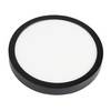 ENOVALITE LED Panel 12W 2700- 5700K Warm- Kaltweiß Dimmbar Variabler Lochausschnitt Einbauleuchte Aufbauleuchte Schwarz