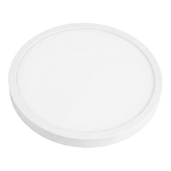 ENOVALITE LED Panel 18W 2700- 5700K Warm- Kaltweiß Einbauleuchte Aufbauleuchte Weiß Variabler Lochmaß Anschlussbox