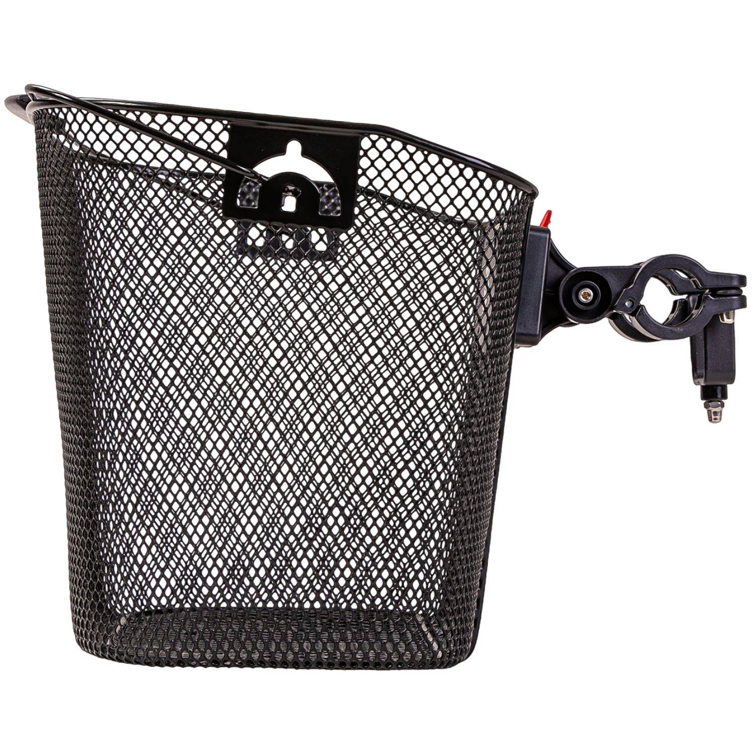 Fahrradkorb mit Lenkerhalterung Schwarz-4