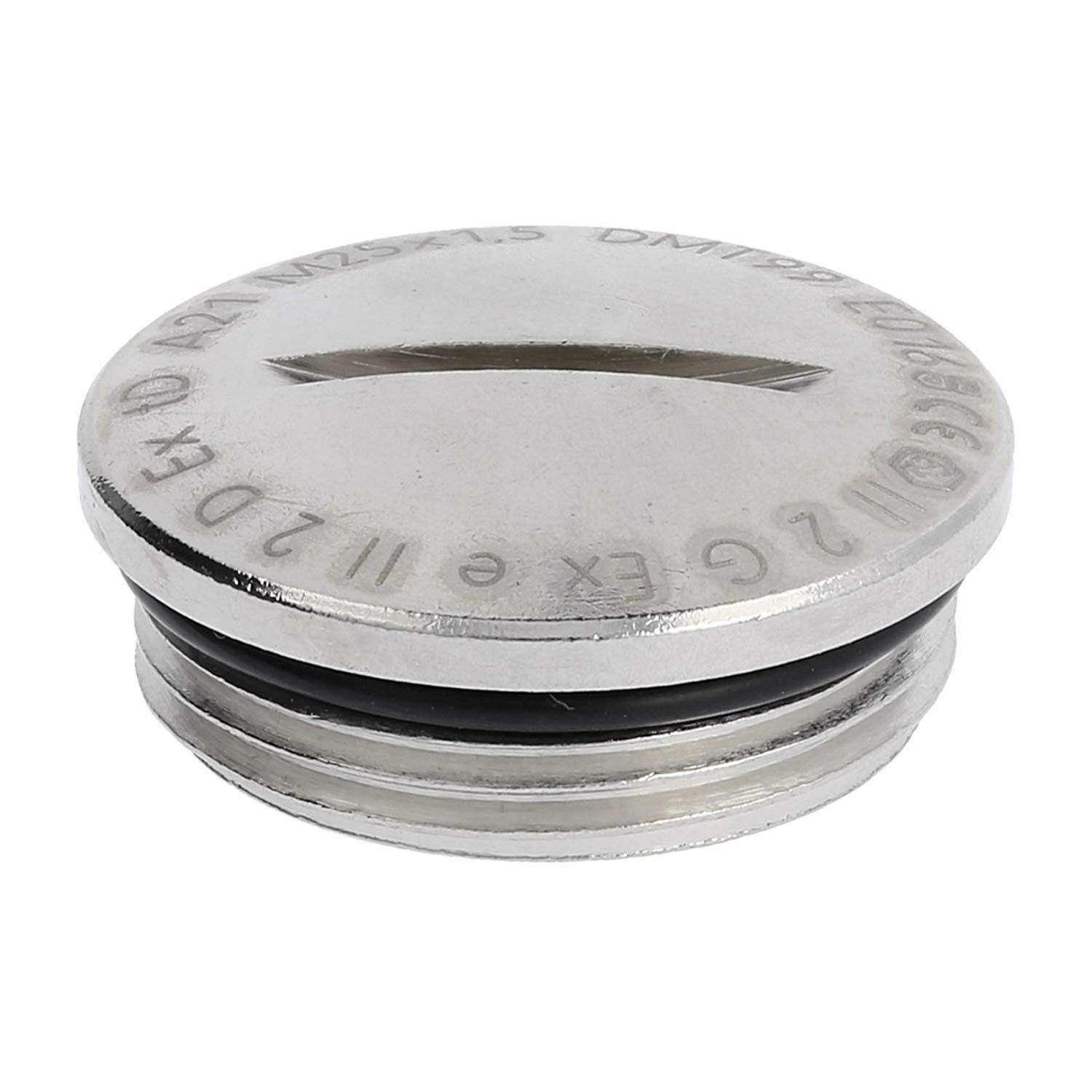 Stecker Express V102-1025-03-EX, ATEX-Blindstopfen M25x1,5 MBR-M25-ATEX rund-0