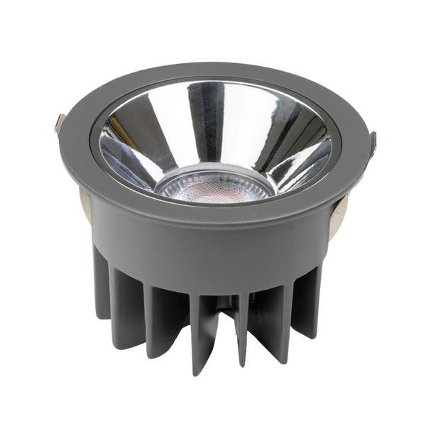 ENOVALITE LED Einbaustrahler 24W CCT 2700- 6500K Warm- Kaltweiß Deckeneinbauleuchte Grau IP65 Wassergeschützt CRI90